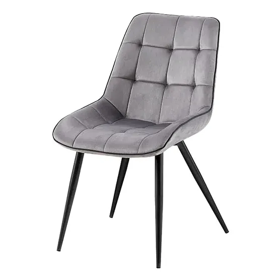 Pekato Fabric Dining Chair - Grey image