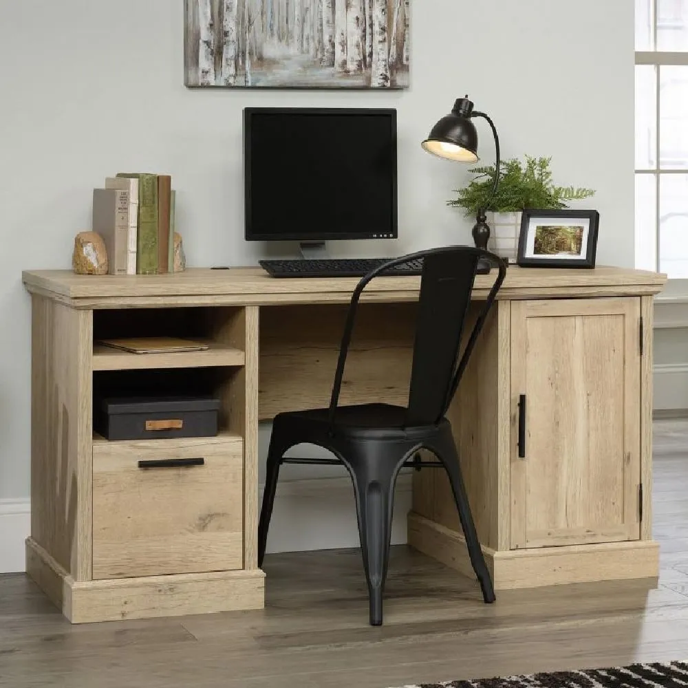 Pelham Laptop Desk with Storage - Prime Oak image