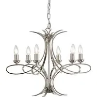 Penn 6 Light Pendant Light - Polished Nickel