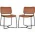 Pensford Dining Chairs In Pair - Bruicato, Leather