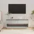 Perdy TV Stand with 2 Drawers - Concrete Effect