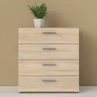 Perkin 4 Drawer Chest - Oak