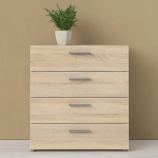 Perkin 4 Drawer Chest - Oak image