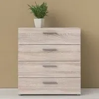 Perkin 4 Drawer Chest - Truffle Oak