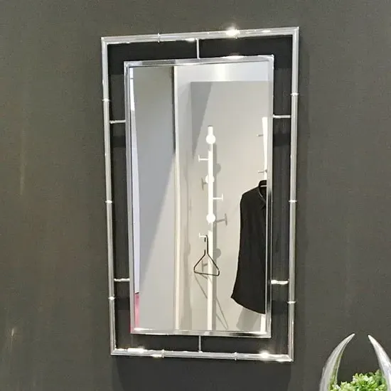 Perrysburg Wall Mirror - Chrome, Metal