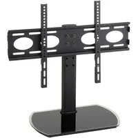 Perth 65'' Fixed TV Stand Mount Bracket - Black, Glass alternate view