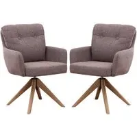 Petaluma Dining Chairs - Blush Granite, Oak