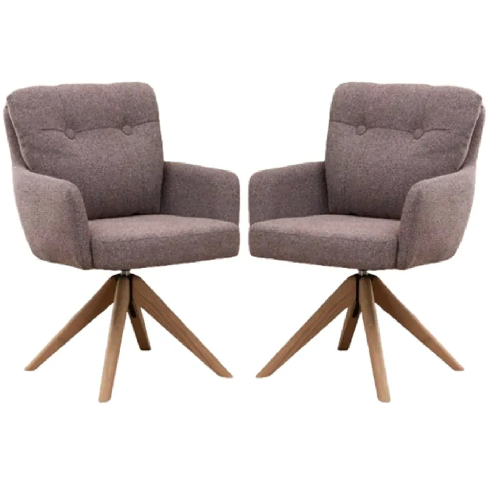 Petaluma Dining Chairs - Blush Granite, Oak image