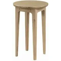 Petaluma Round Side Table - Oak alternate view