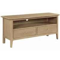 Petaluma TV Stand with 2 Drawers - Oak alternate view