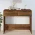 Phila Console Table with 2 Drawers - Oak, Engineered Wood