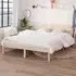 Phyre Small Double Bed Frame - Natural, Pinewood