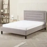 Picasso Single Bed Frame - Grey Marl, Fabric