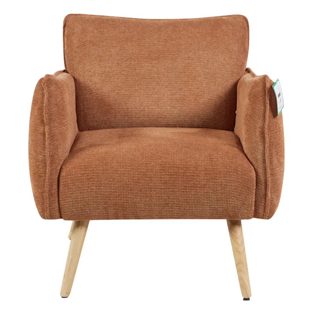 Picton 1 Seater Sofa - Rust, Fabric product