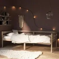 Piera Single Day Bed - Natural, Pine Wood