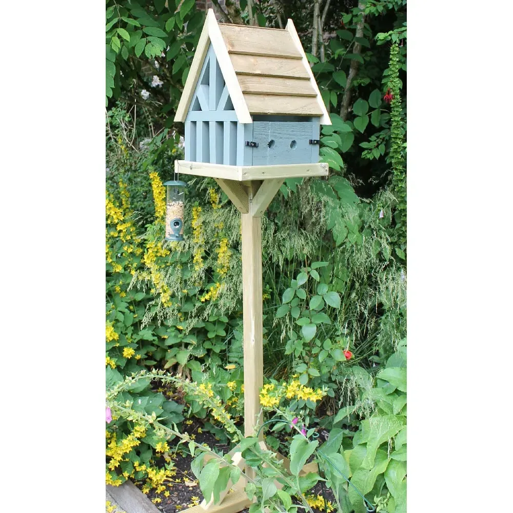 Piercy Garden Bird Table - Natural, FSC Certified Wood product