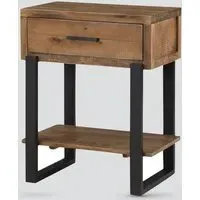 Pierre Console Table with 1 Drawer - Oak