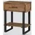 Pierre Console Table with 1 Drawer - Oak