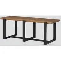 Pierre Rectangular Dining Bench - Oak