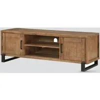 Pierre TV Stand with 2 Doors - Oak