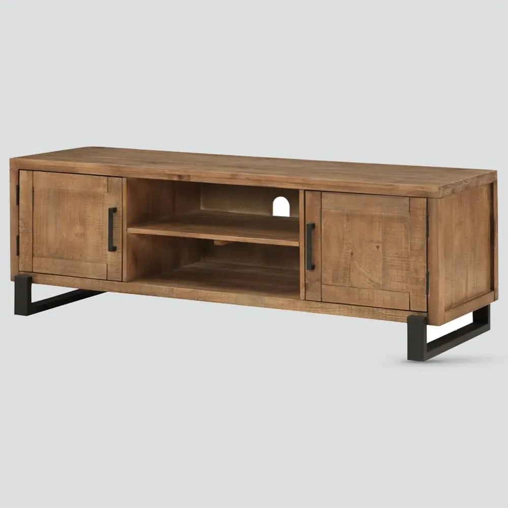 Pierre TV Stand with 2 Doors - Oak