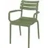 Pikeville Outdoor Armchair - Olive Green, Polypropylene