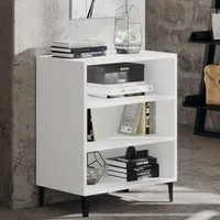 Pilvi 3-Shelf Bookcase - White, Chipboard