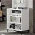 Pilvi 3-Shelf Bookcase - White, Chipboard