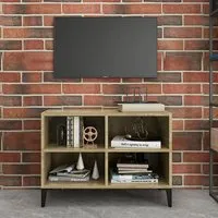 Pilvi TV Stand with Storage - Sonoma Oak, Chipboard