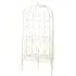 Piper 95cm Garden Bench - Antique White, Wrought Iron