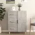 Pirro 1-Door 3-Drawer Sideboard - Concrete Effect, Engineered Wood