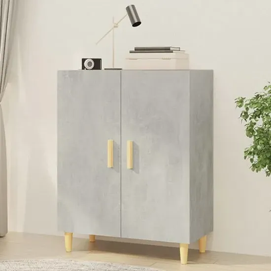 Pirro 2-Door Sideboard - Concrete Effect, Engineered Wood image