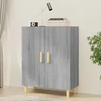 Pirro 2-Door Sideboard - Grey, Engineered Wood