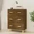 Pirro 3 Drawer Chest - Smoked Oak, Engineered Wood