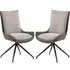 Plano Dining Chairs - Grey, Fabric
