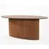 Plano Oval Dining Table - Walnut