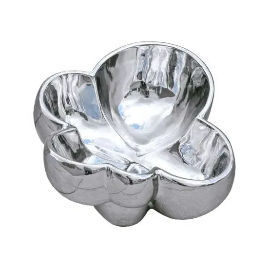 Platinum Shamrock Bowl - Ceramic image