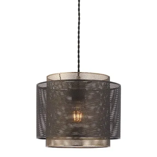 Plexus Large Pendant Light - Black, Steel image