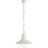 Polperro Ceiling Pendant Light - Cream, Glass