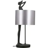 Polyp Lady Table Lamp - Silver, Cloth