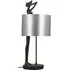 Polyp Lady Table Lamp - Silver, Cloth