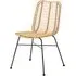 Ponoka Stacking Side Chair - Natural, Rattan