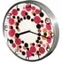 Pop Art Wall Clock - White