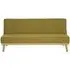 Porrima 3-Seater Sofa Bed - Green, Polyester