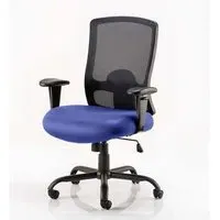 Portland HD Office Chair with Lumbar Support - Blue
