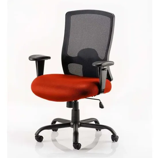 Portland HD Office Chair with Lumbar Support - Red