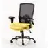 Portland HD Office Chair with Lumbar Support - Yellow
