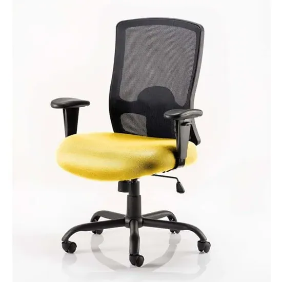 Portland HD Office Chair with Lumbar Support - Yellow