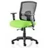 Portland II Office Chair with Lumbar Support - Green, Mesh