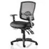 Portland III Office Chair with Lumbar Support - Black, Mesh